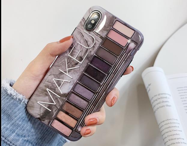 Eye Shadow Makeup Phone Case For iPhones