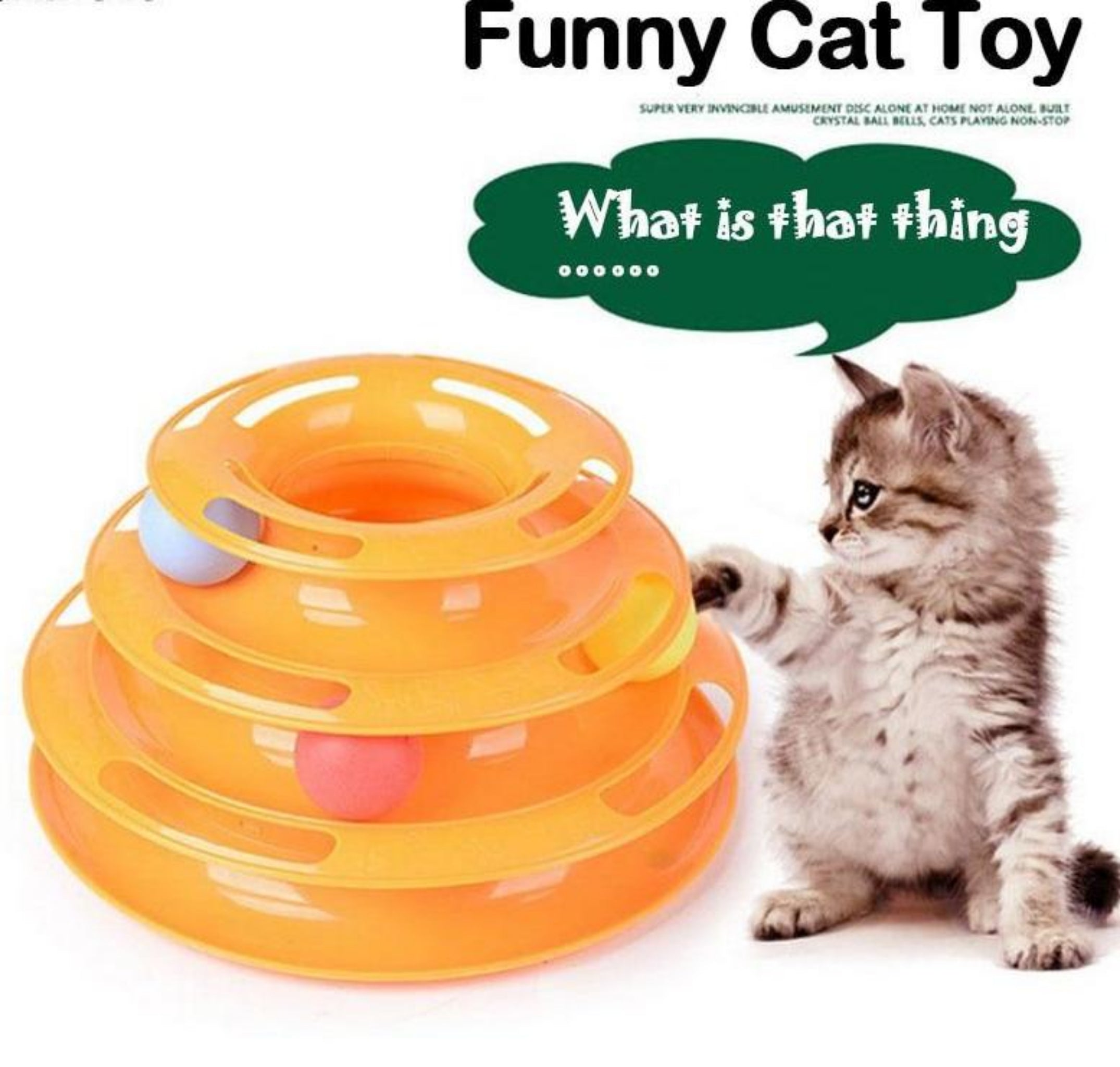 Anti Slip Amusement Intelligence Toy for Cats