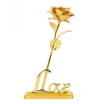 24k Gold Plated Rose With  Box