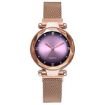 Luxury Rose Gold  Waterproof Women Watch