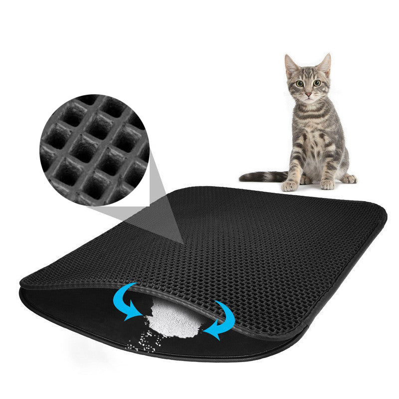 Waterproof Pet Cat  Litter Trapping Mat