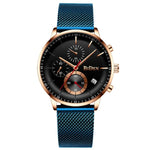 2019 Blue Luxury  Mens Watch