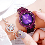 Luxury Rose Gold  Waterproof Women Watch